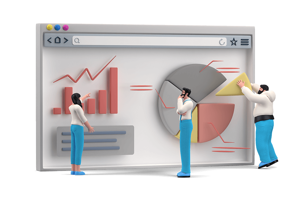 Illustration of a phone call